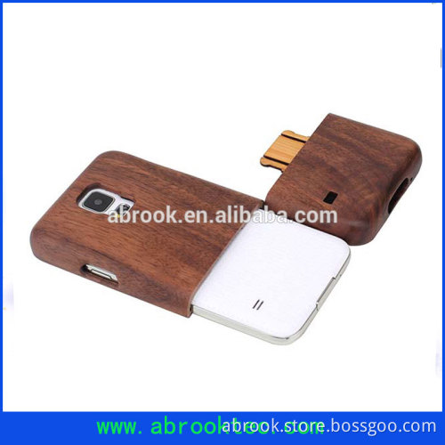Wood/Bamboo mobile phone case for samsung galaxy s5